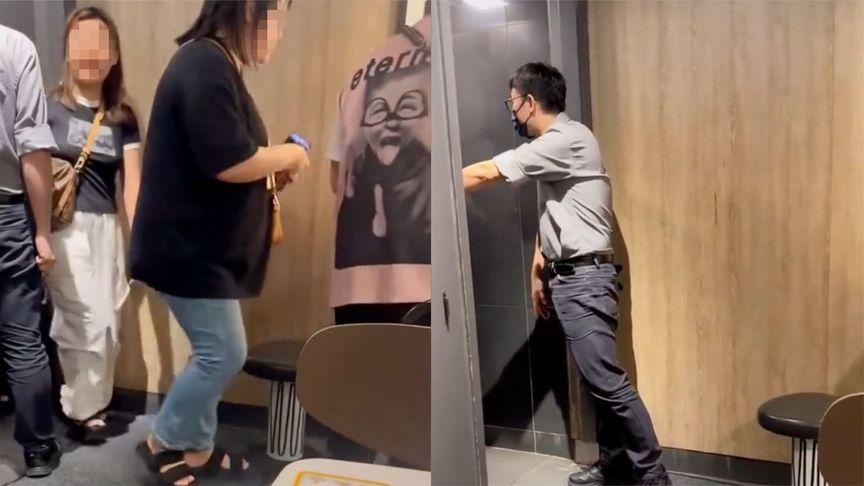 【5名女子以“女厕难等”进餐厅男厕，被经理“请出”：没人也不行】7月10日，据中
