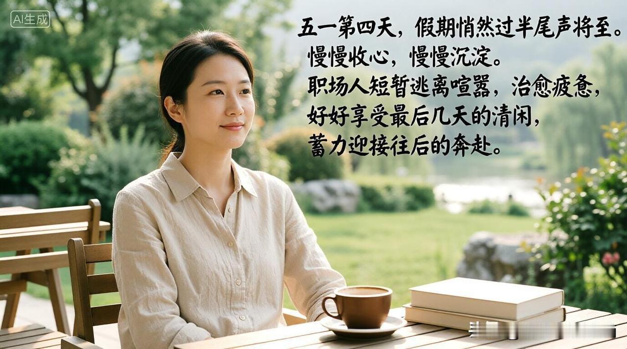 闭上眼就是“时间都去哪儿了”，睁开眼开始盘算返程堵不堵车

还有一天多，五一假期