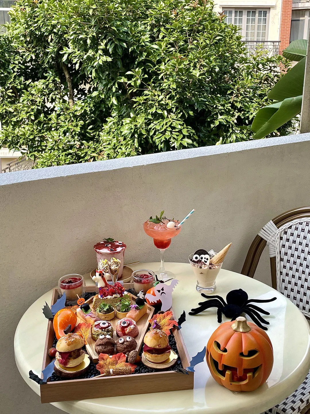 上海太超前了！万圣节🎃露台漂亮Brunch👻！！