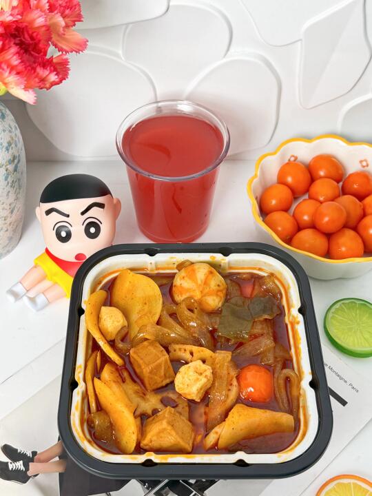 火锅一人食|自热火锅给我香迷糊啦~