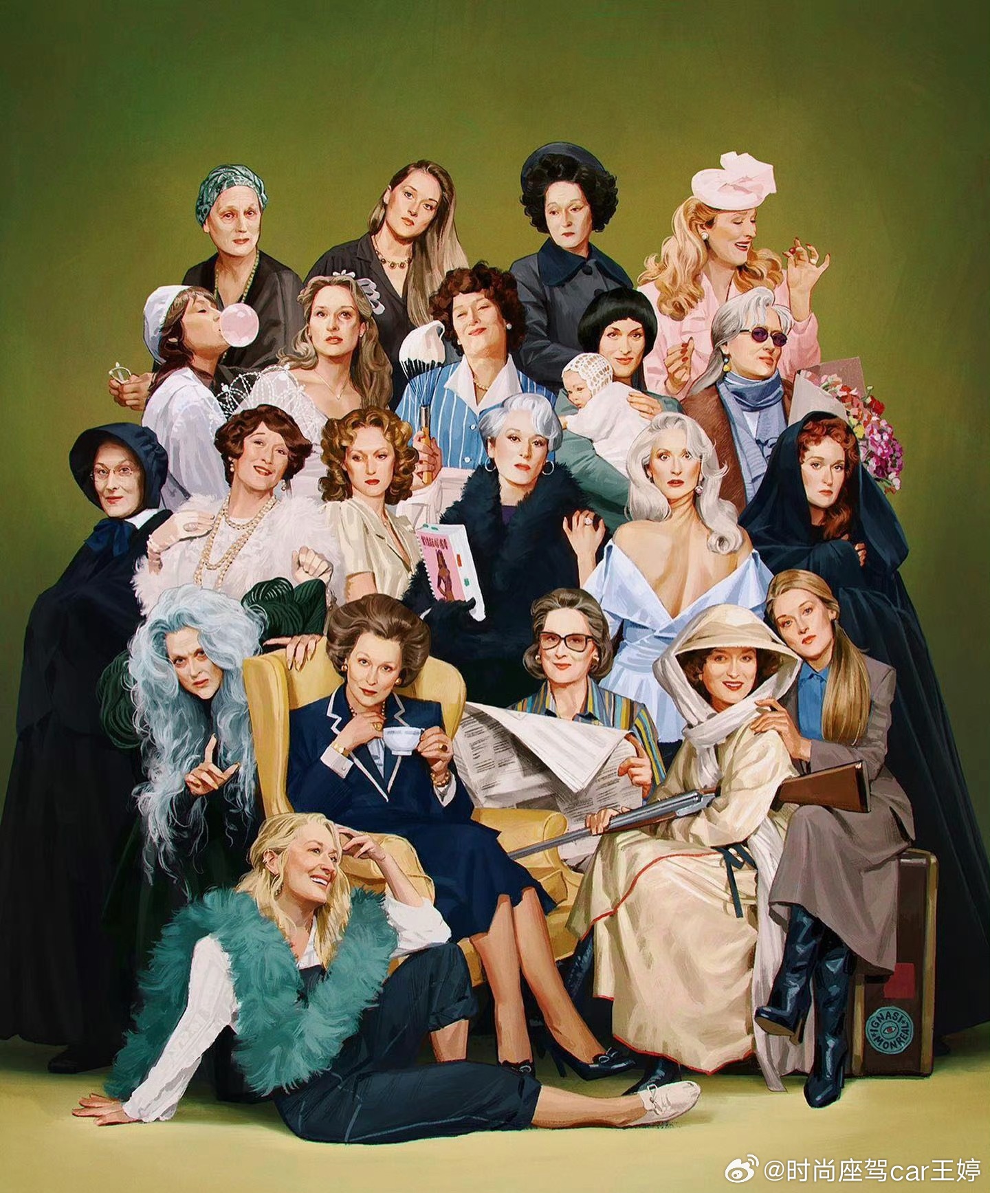 第一反应居然是Meryl Streep梅姨被逮捕