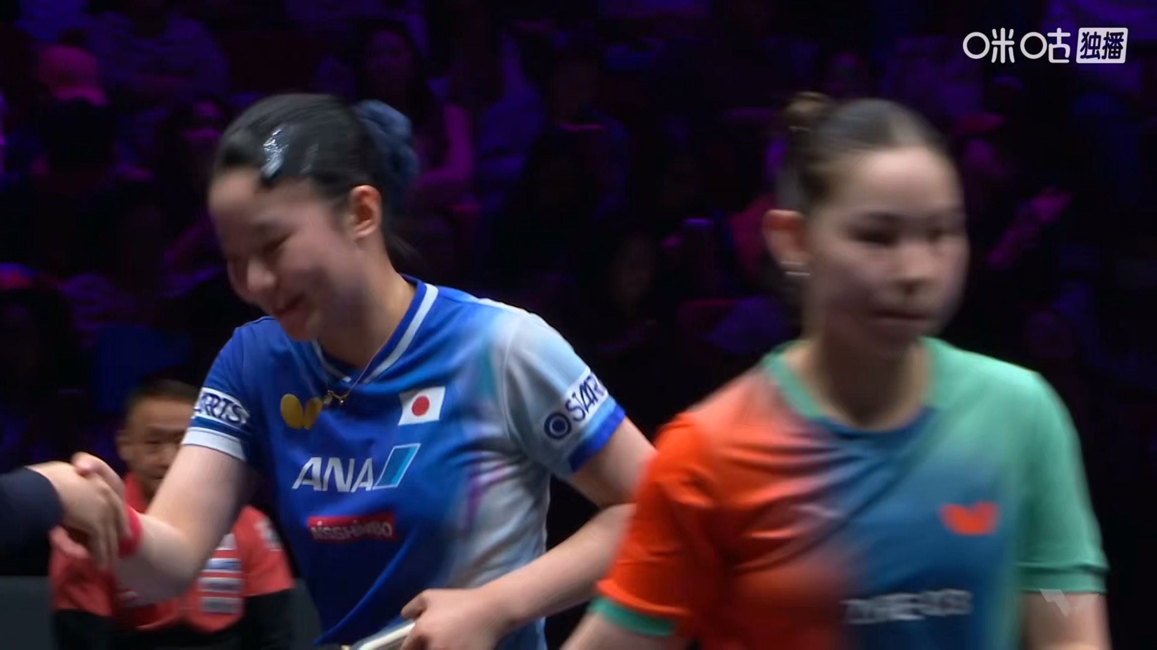 张本美和3比0赫西(13-11，12-10，11-7)晋级wtt重庆冠军赛202