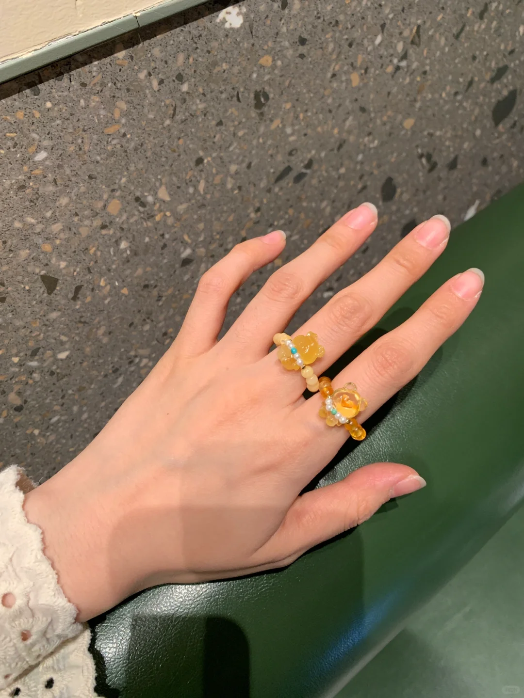 秋天🍂爱上蜜蜡从金珀小熊🐻开始！！！