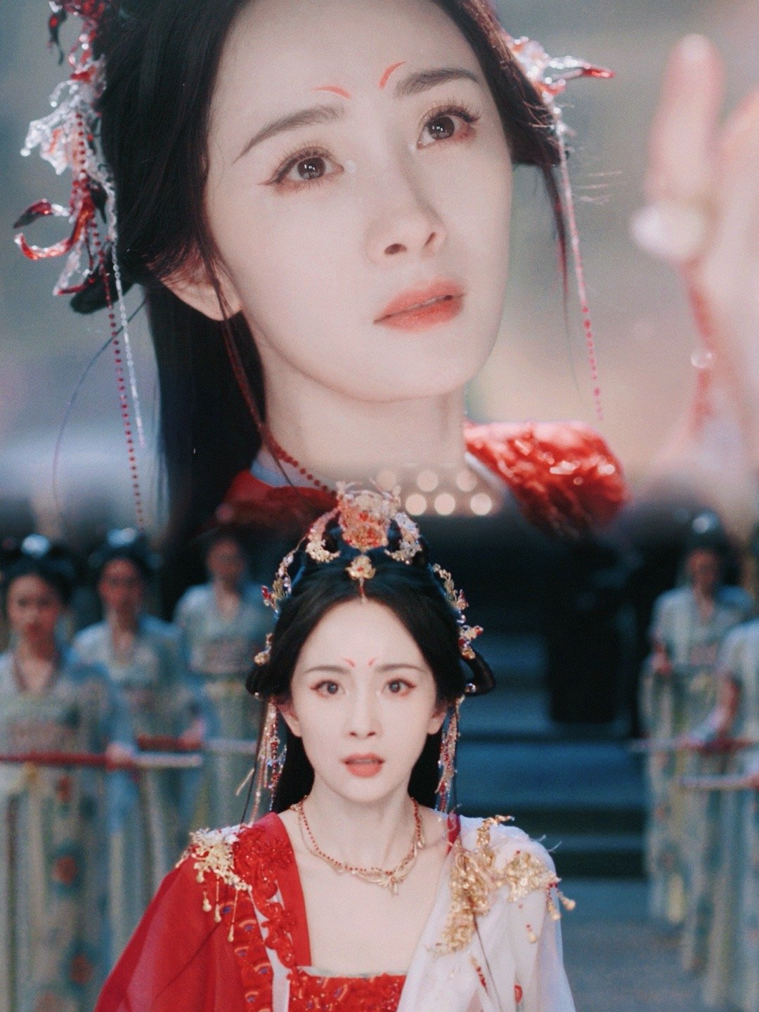 #终于要吃上古偶题材的细糠了#来尝点狐妖古偶细糠吧！杨幂、龚俊、郭晓婷、魏哲鸣、