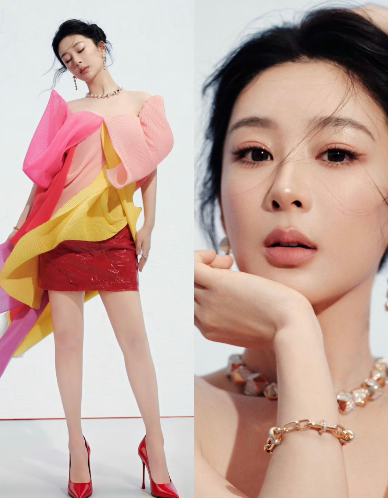 女明星VOGUE盛典出发图女明星VOGUE盛典出发图新鲜出炉，每套造型都独具风格