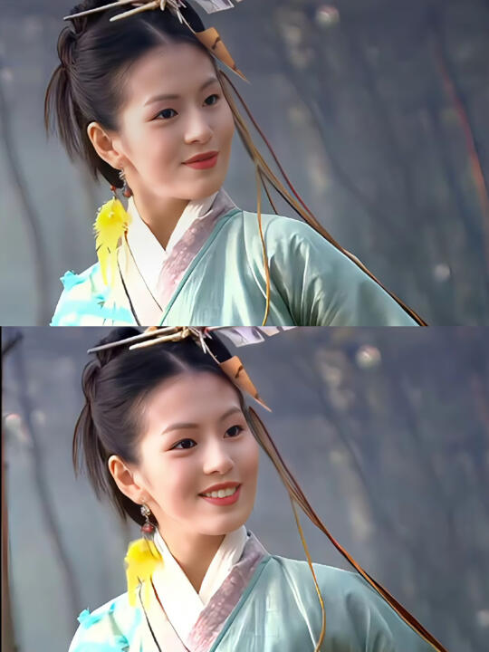 当初的俏皮少女！如今的气质御姐！