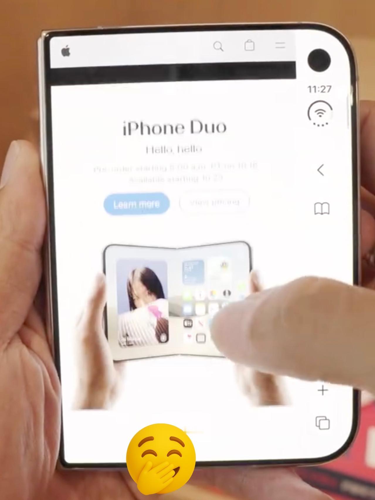 那我也不买了😁绝对不是买不起hhh

刚刷到iPhone Duo的评测，这手机