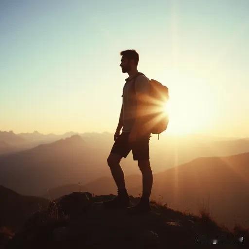 我听过最励志的一句文案是：“星光不问赶路人，时光不负有心人。”这句话充满了力量，