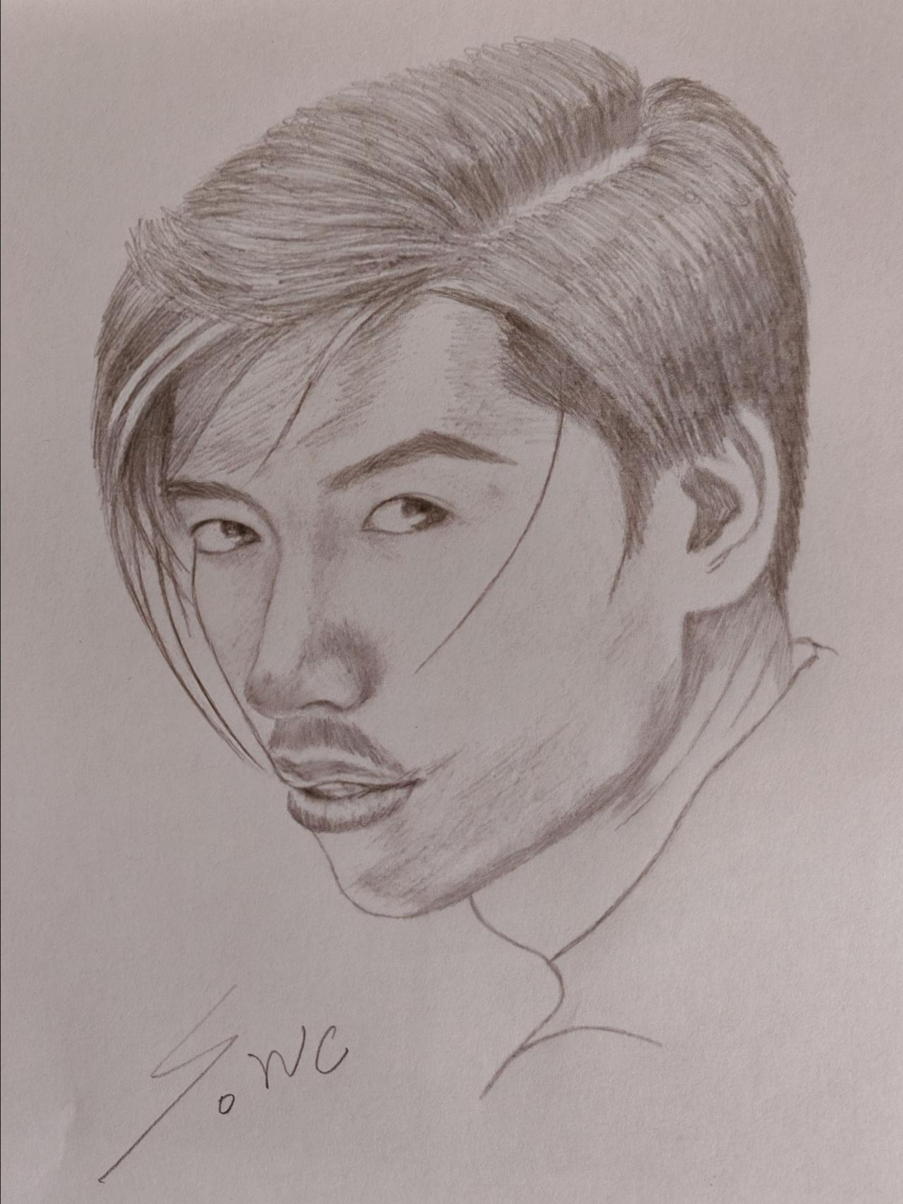 素描 手绘 张耀扬