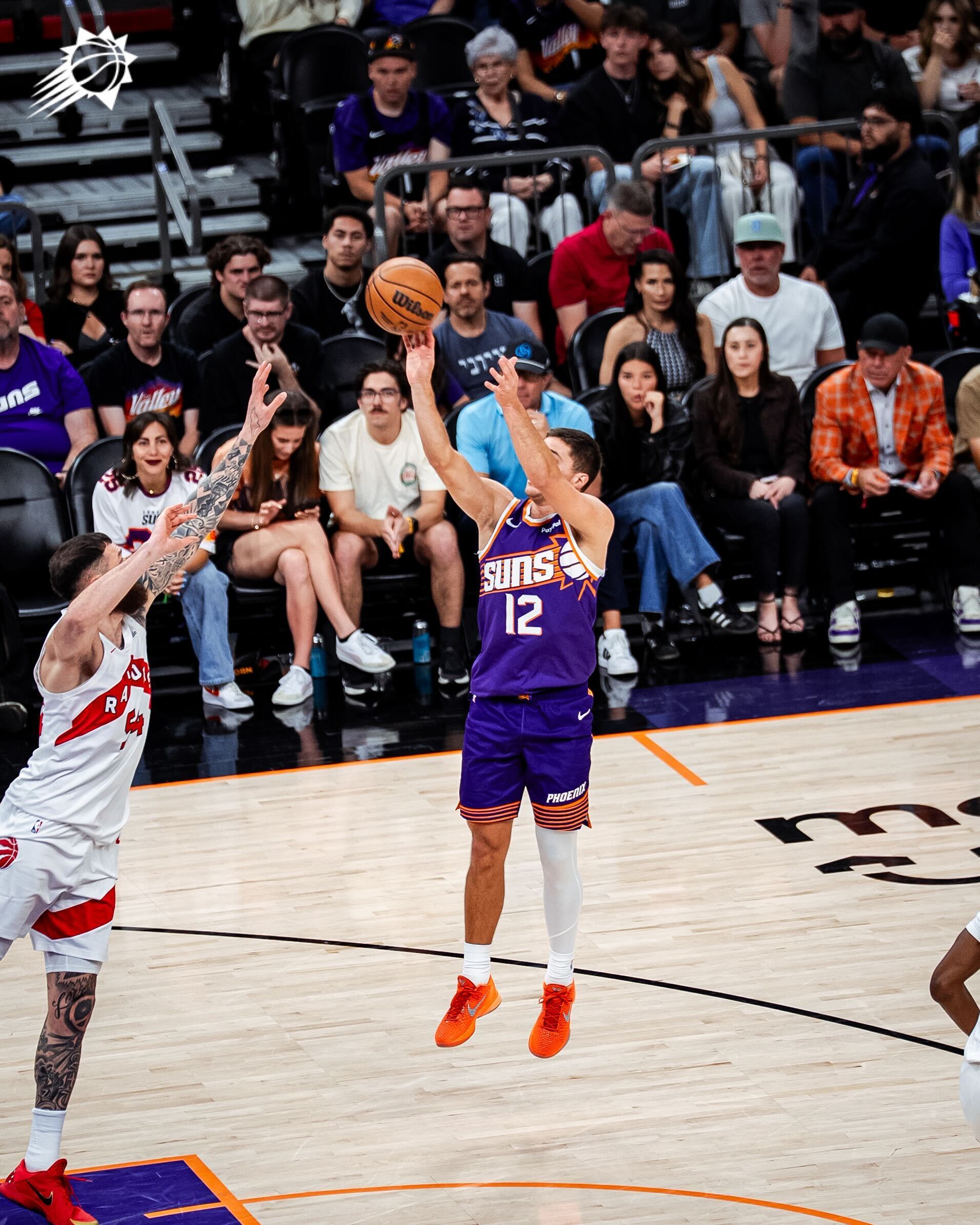 鸡皮三分也续上！目前全队三分36投18中 🔥菲尼克斯太阳 ｜旭日东升 ｜猛龙v