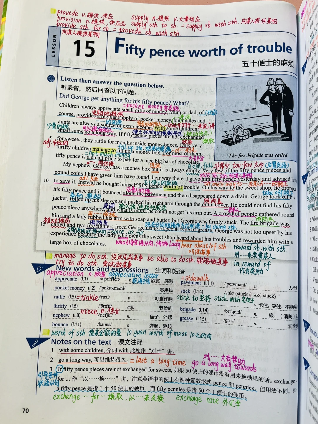 新概念第三册Lesson15笔记