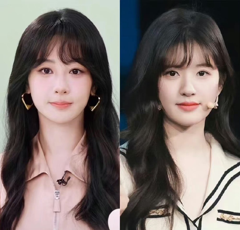 杨紫的变美思路是赵露思，虞书欣的变美思路是白鹿 ​​​
