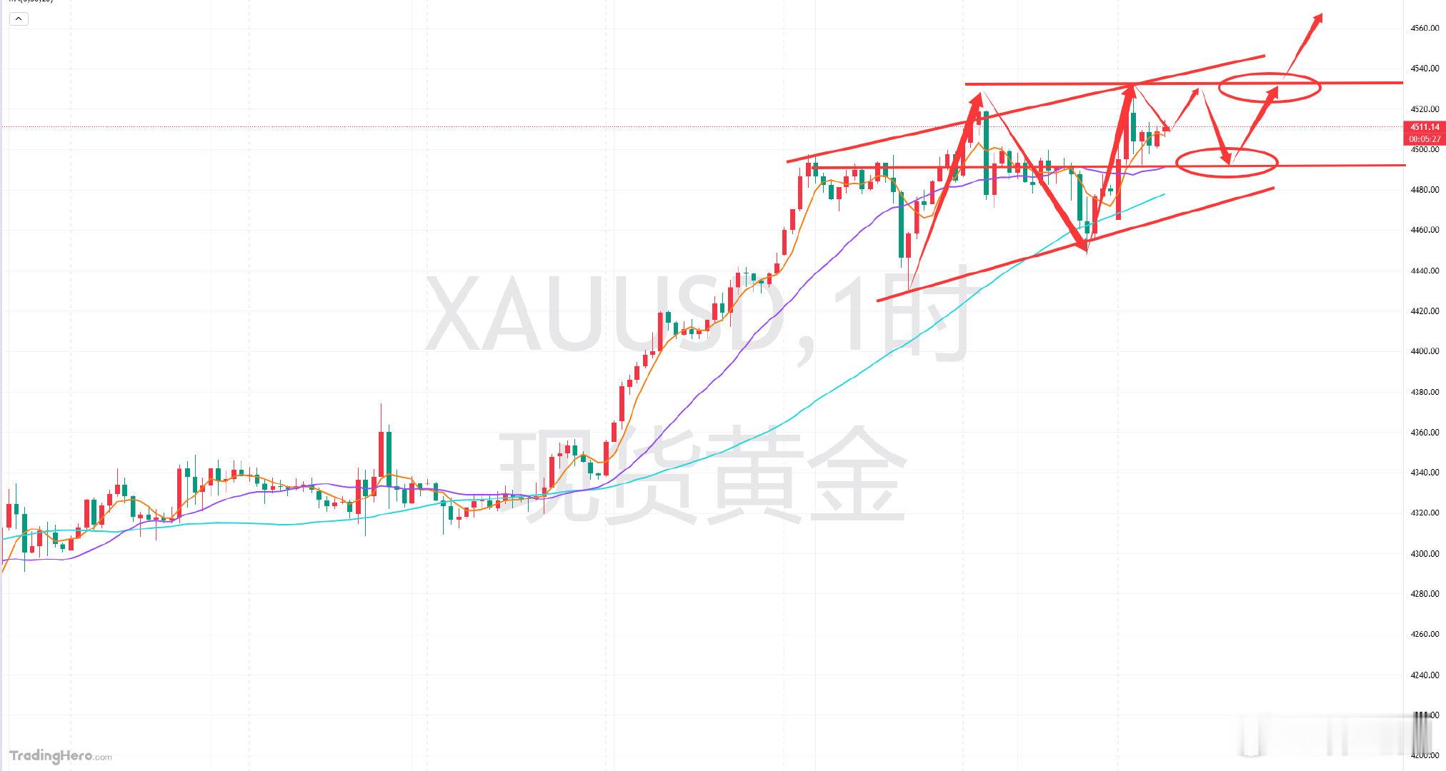 黄金分析及日内操作指引：从今日的黄金走势上看，开盘瞬息下探4470-65一线，随