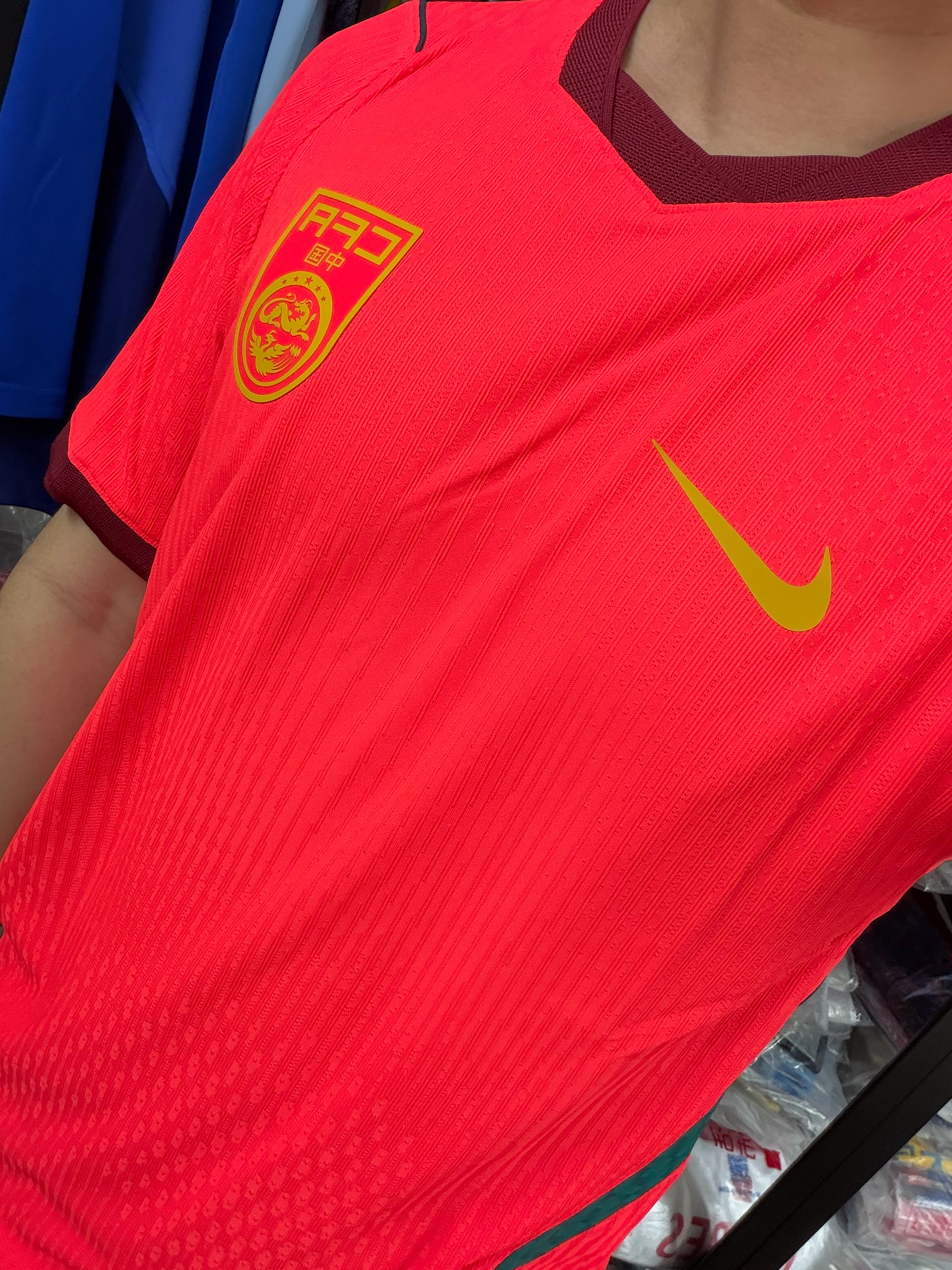 国足主场球员版来了！贤聊球衣耐克国足