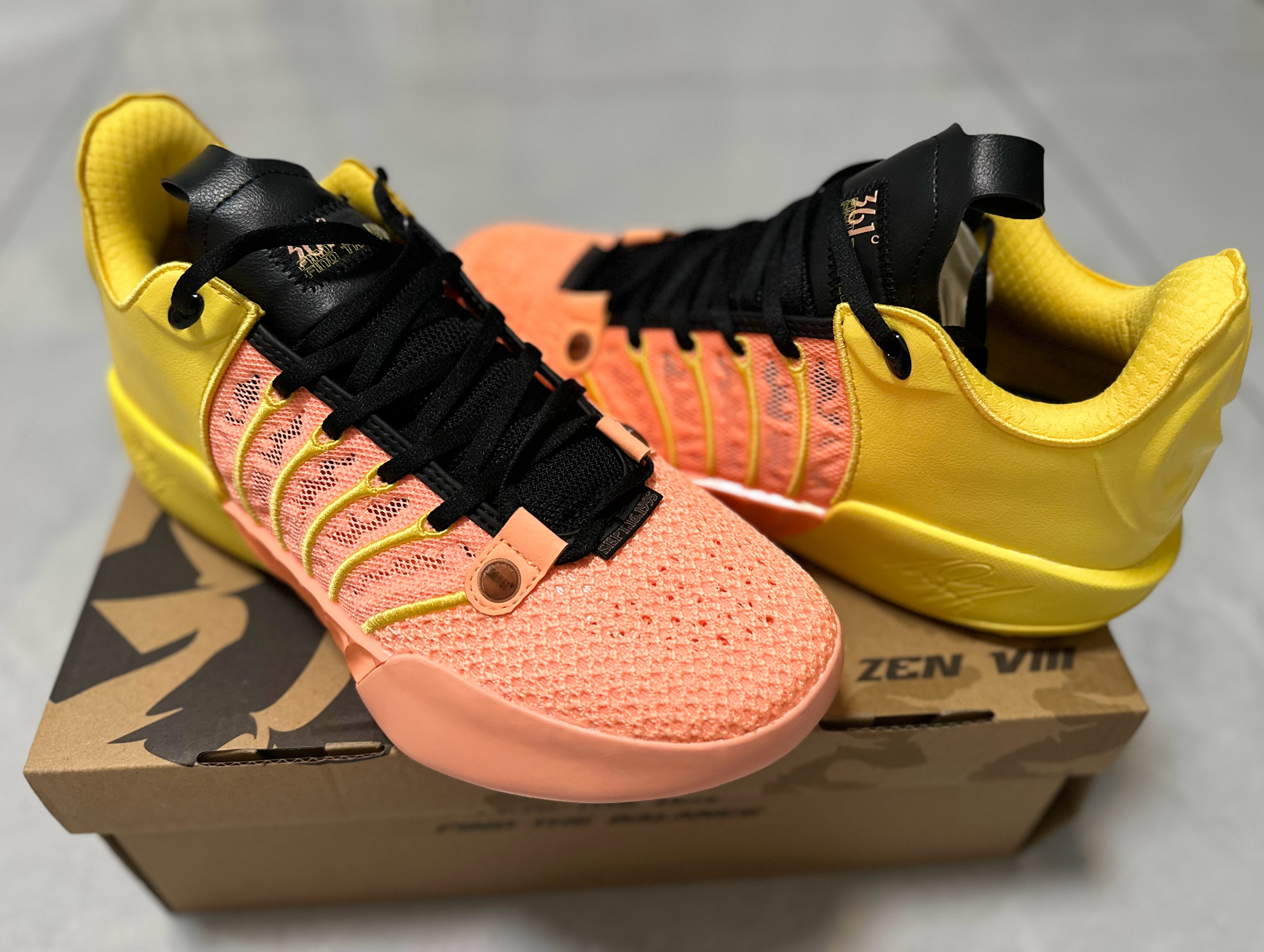 NBA季后赛激战正酣🔥阿隆·戈登禅8“加州落日”配色，颜值与气场拉满！实战性能