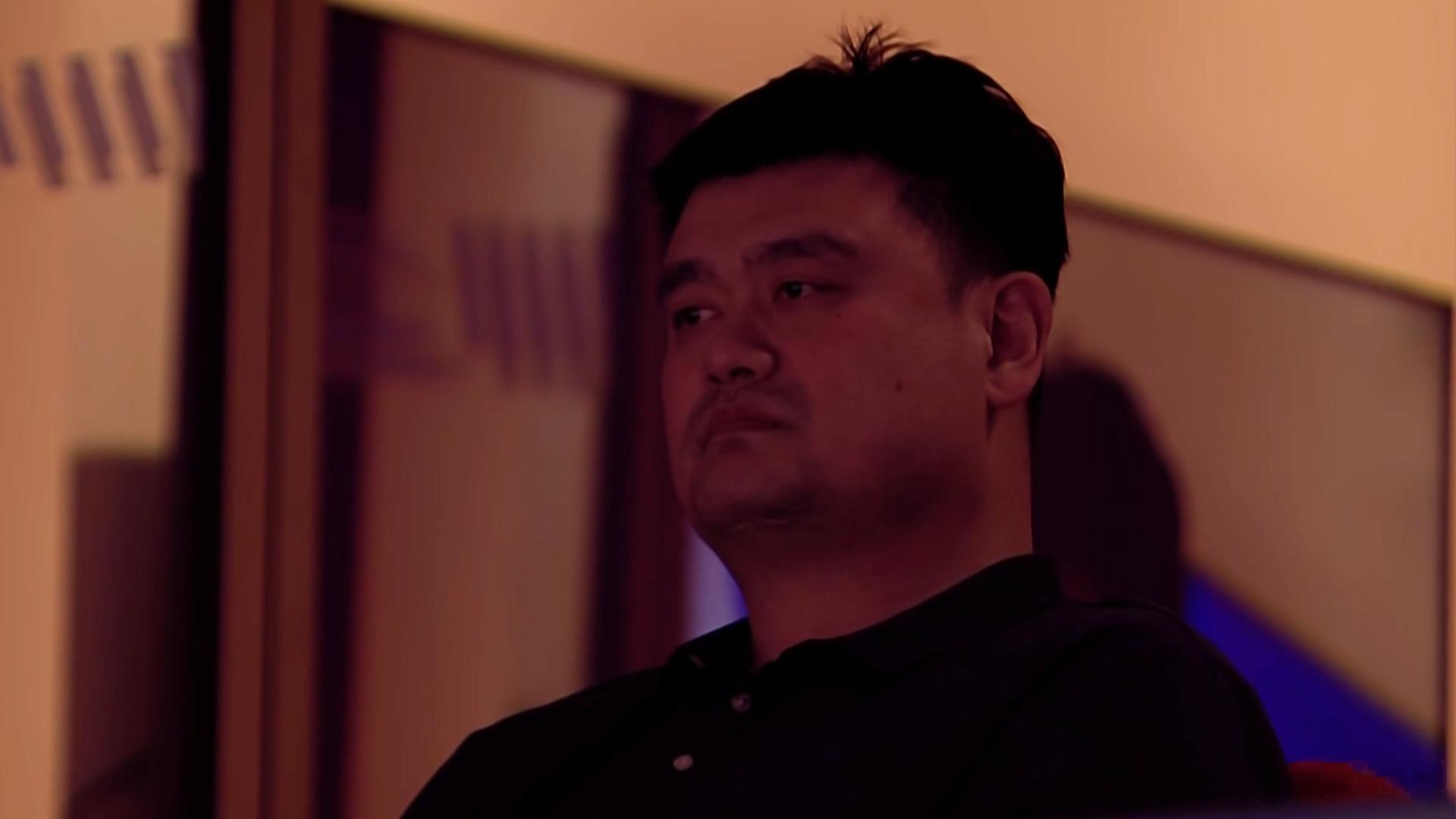 CBA为梦想正当燃  姚明来到了现场看球啊 