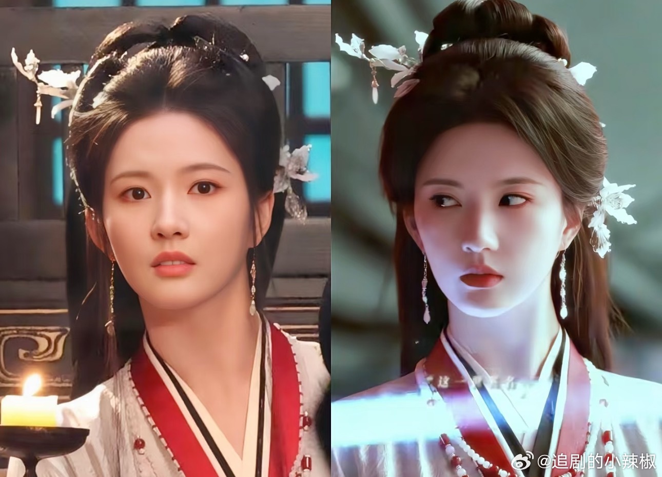 换妆造了吗？路透和定妆时的不一样 