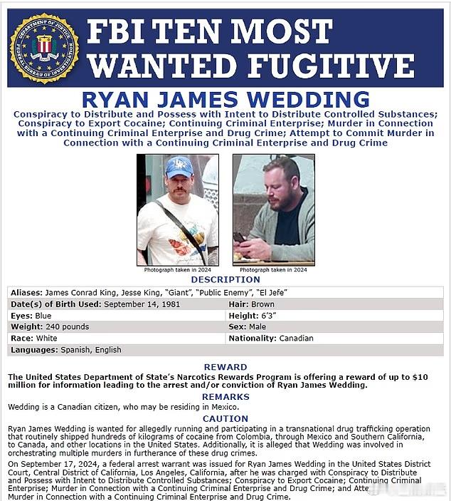 加拿大冬奥选手竟是当代最大毒枭 FBI开出千万悬赏令 通缉十年终于自首归案运动员