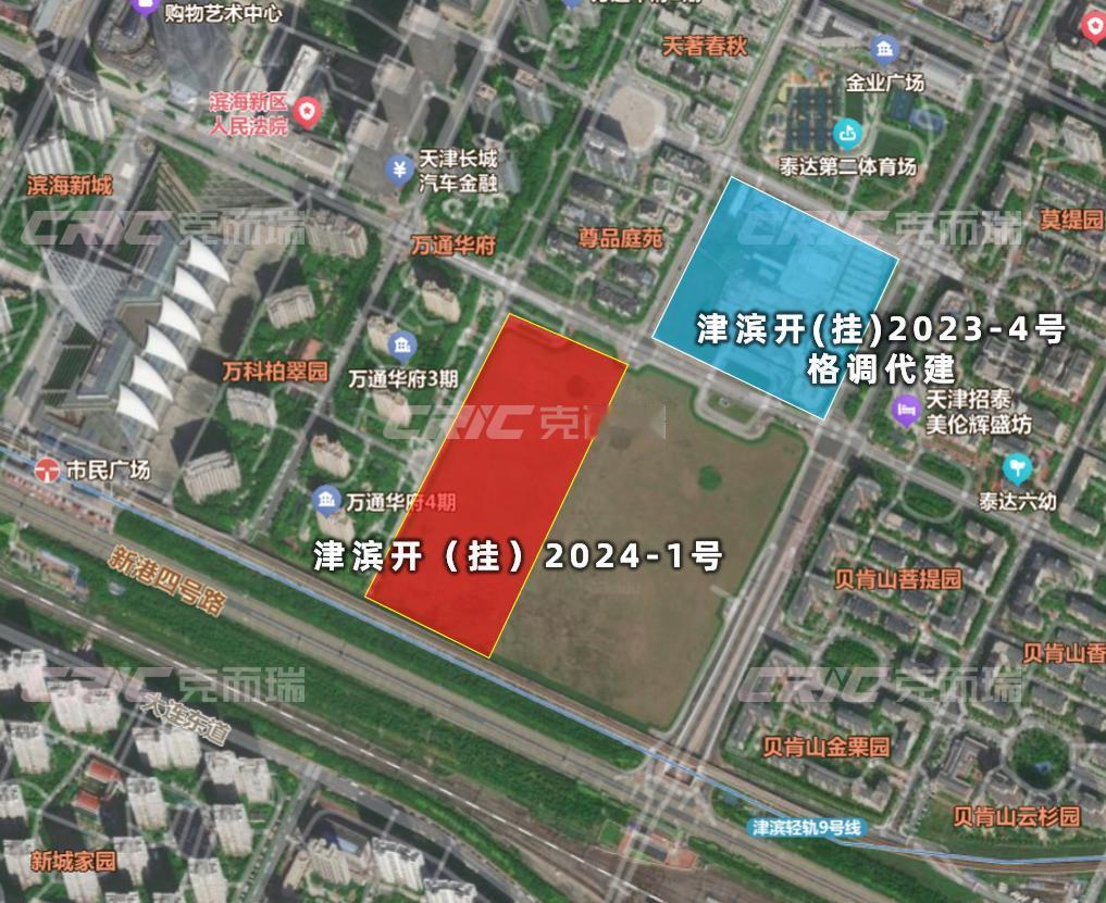 生活天津丨坐标天津市滨海新区-开发区第一大街，滨海建投以底价7.85亿元摘得津滨