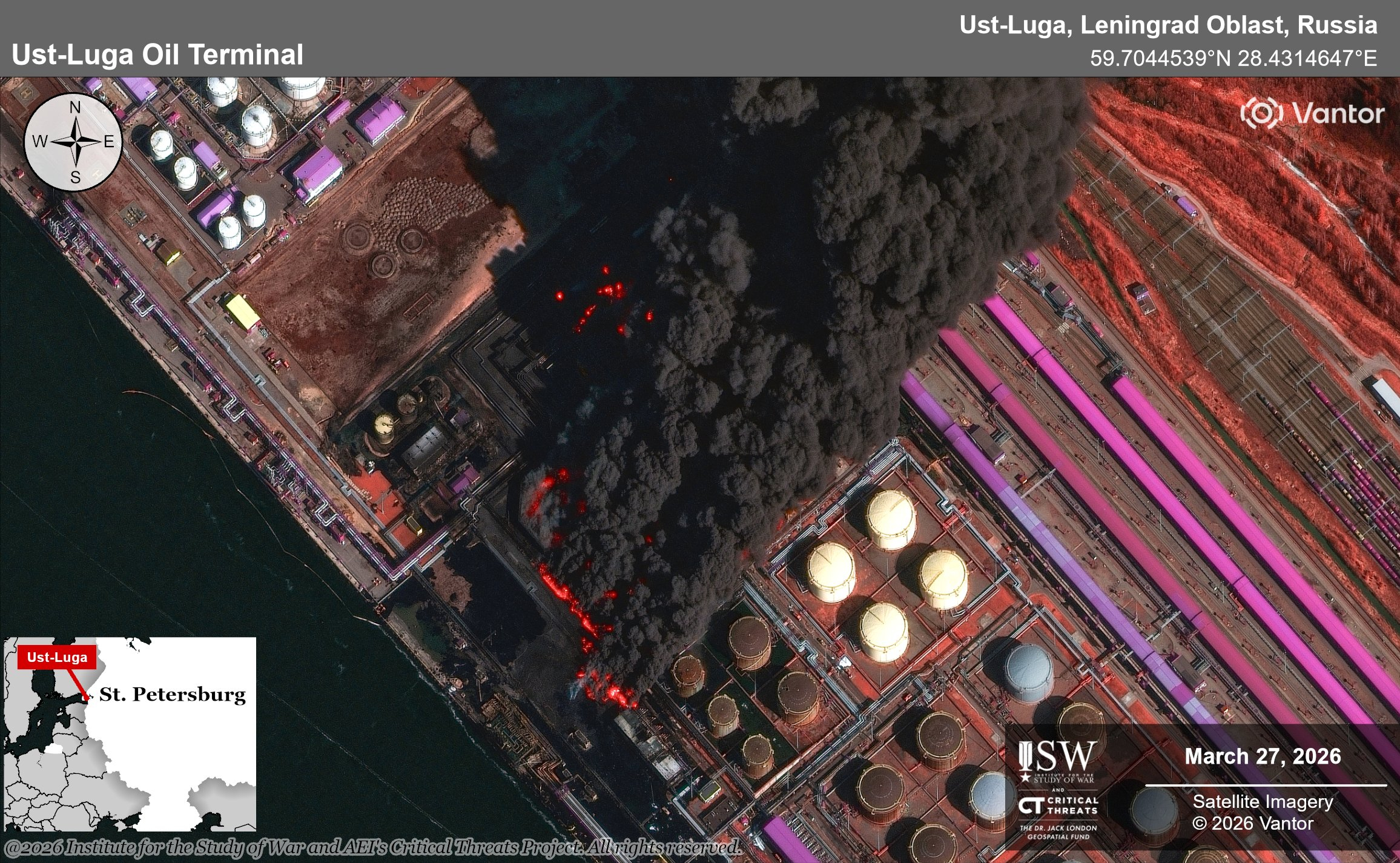 俄乌局势新进展  乌克兰军队于 3 月 26 日至 27 日夜间继续对波罗的海沿