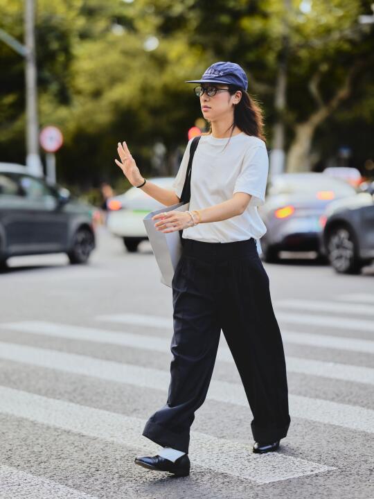 上海街拍/随性自在/舒适自然