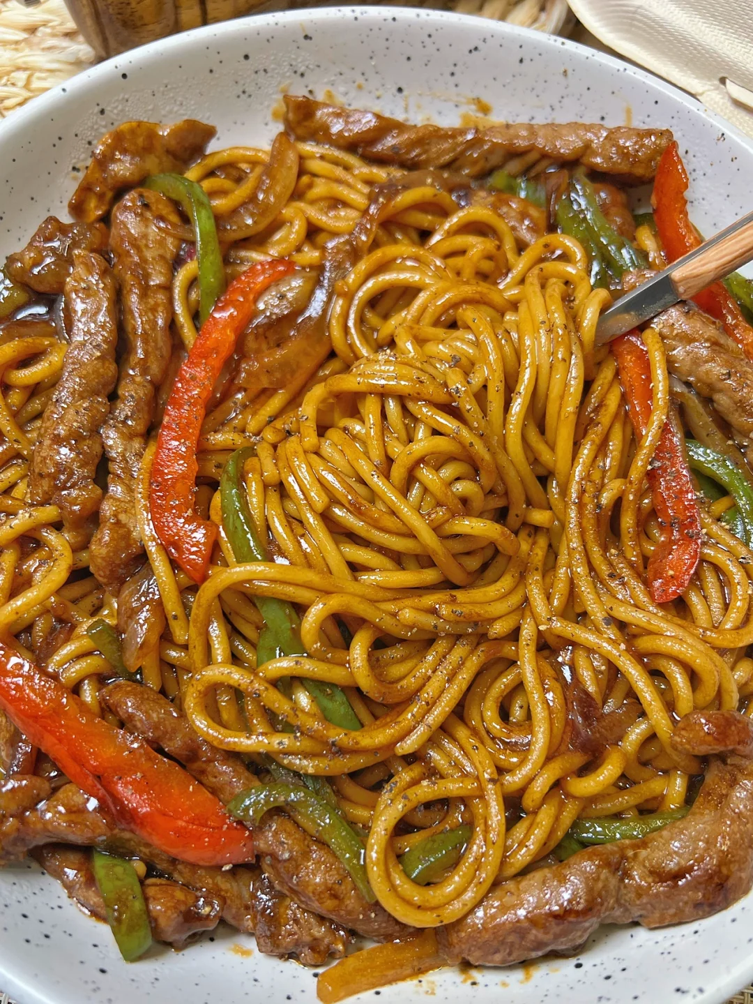 破防了家银们！！黑椒牛柳意面一定要做啊！！