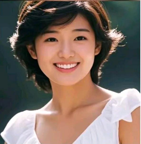 这张照片中的女孩，是七八十年代日本电影界的超级女明星，她的名字叫山口百惠。
19