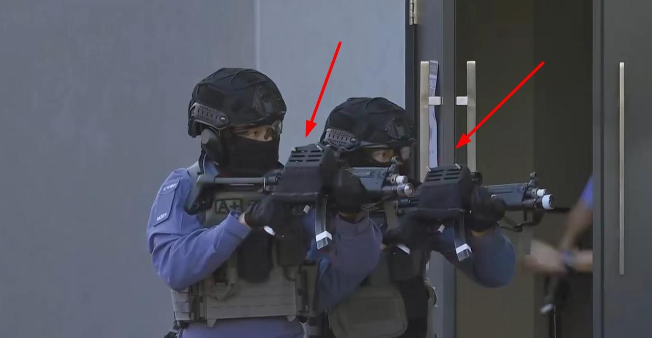 港警最近的演习中出现了国产QCQ171（出口名称LS7）冲锋枪，
我觉得有几个好
