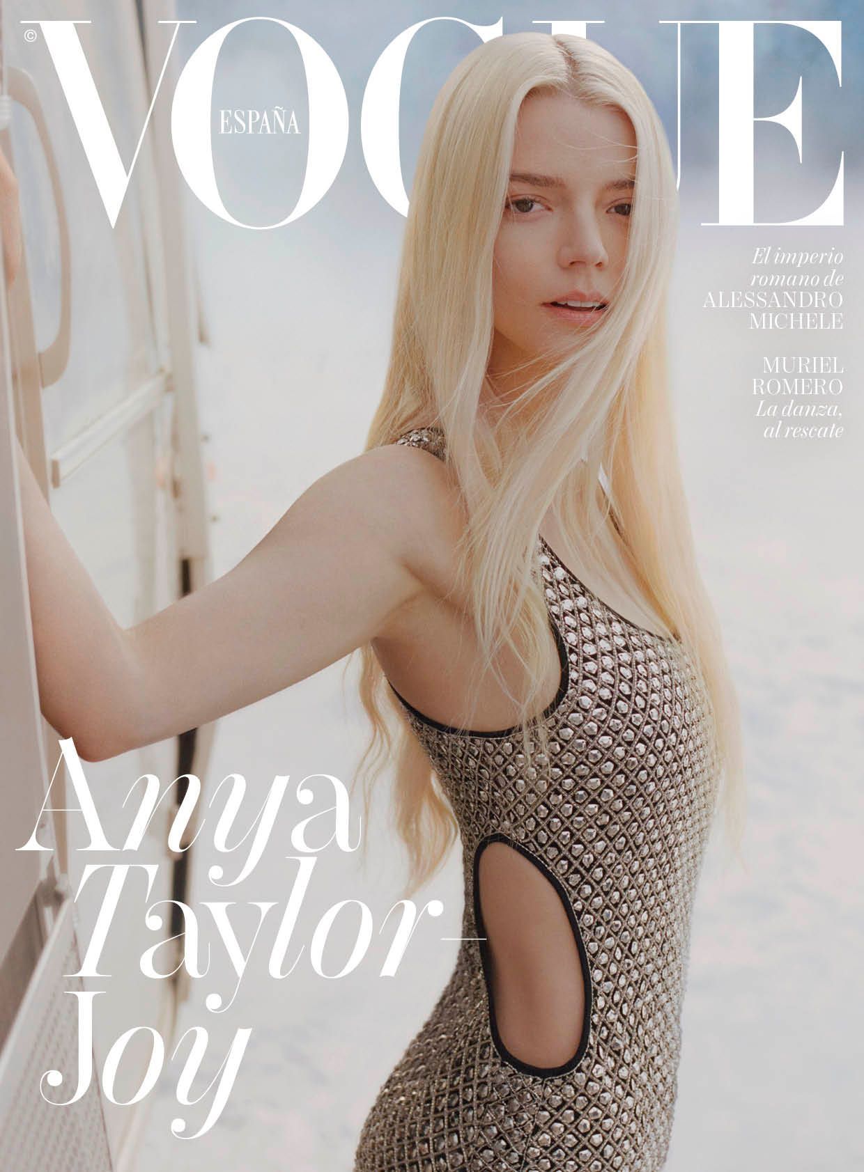 西班牙版 VOGUE 三月开季刊封面 ，邀请到正当红的 Anya Taylor-