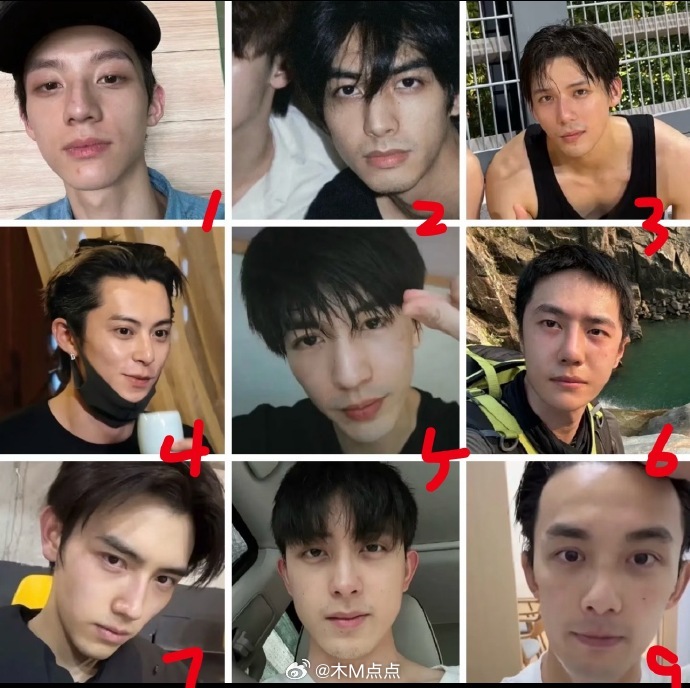 95生全素颜怼脸，路人觉得这波谁最帅？ 