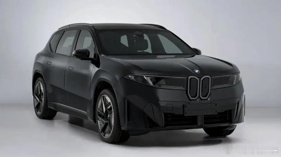 宝马的iX3就长这个样子了，还是长轴距版本，很明显是专门为中国市场加长的。设计上