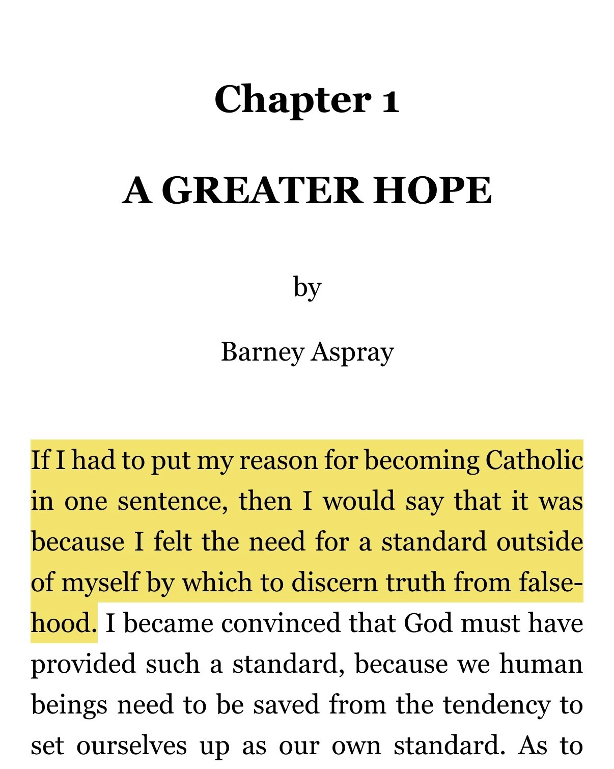 英国出生的神学家Barney Aspray成长在灵恩派和福音派背景中，后来改宗至