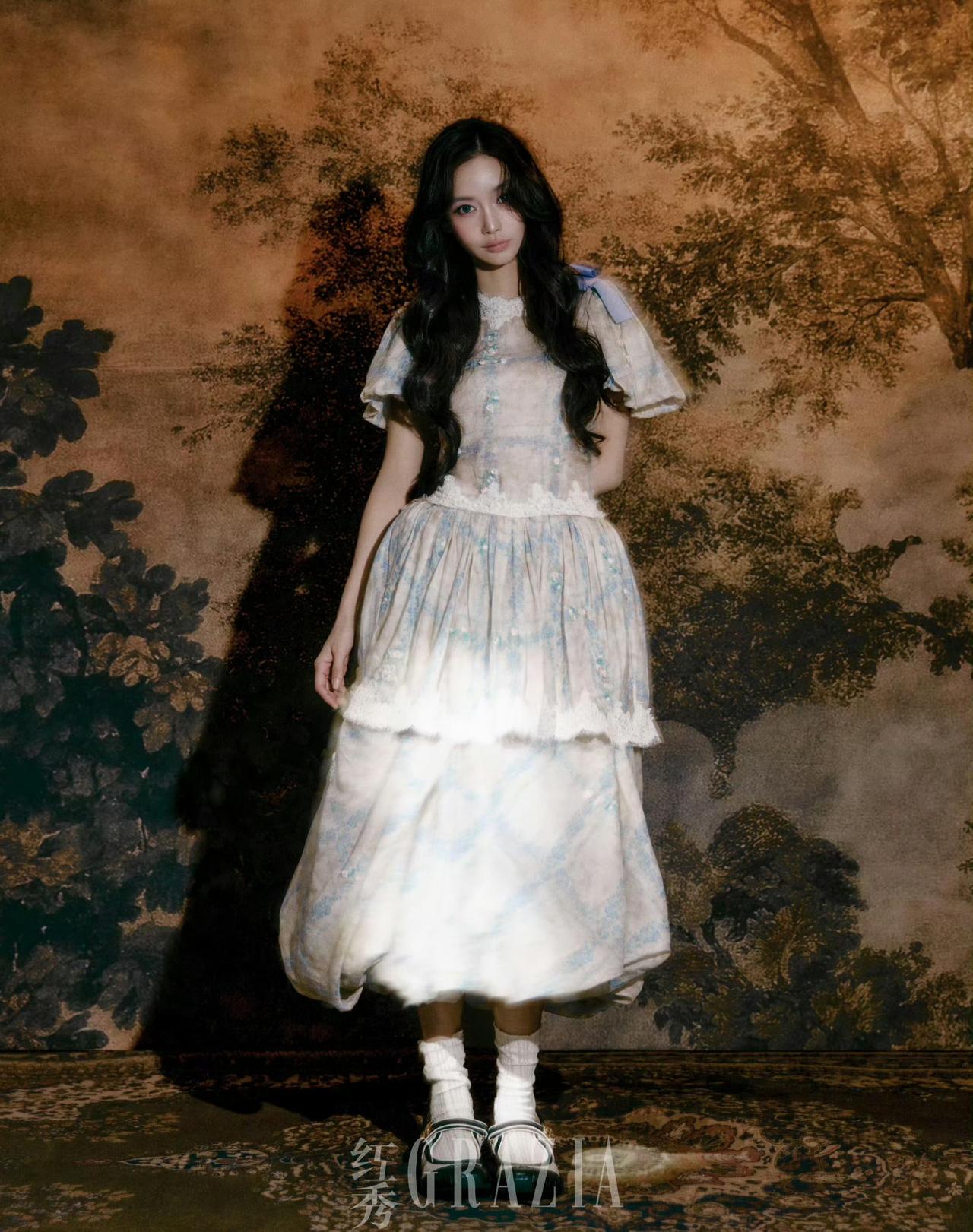 Angelababy韩系鬼塑千金摆脱以往甜美标签，Angelababy这次的韩系