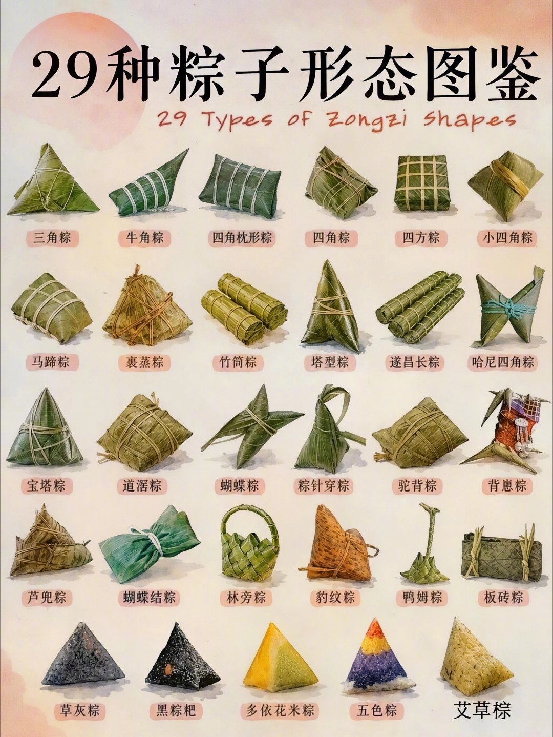 端午节已经过了，想后知后觉的问下大家，你昨天都吃的是什么形状的粽子？ 