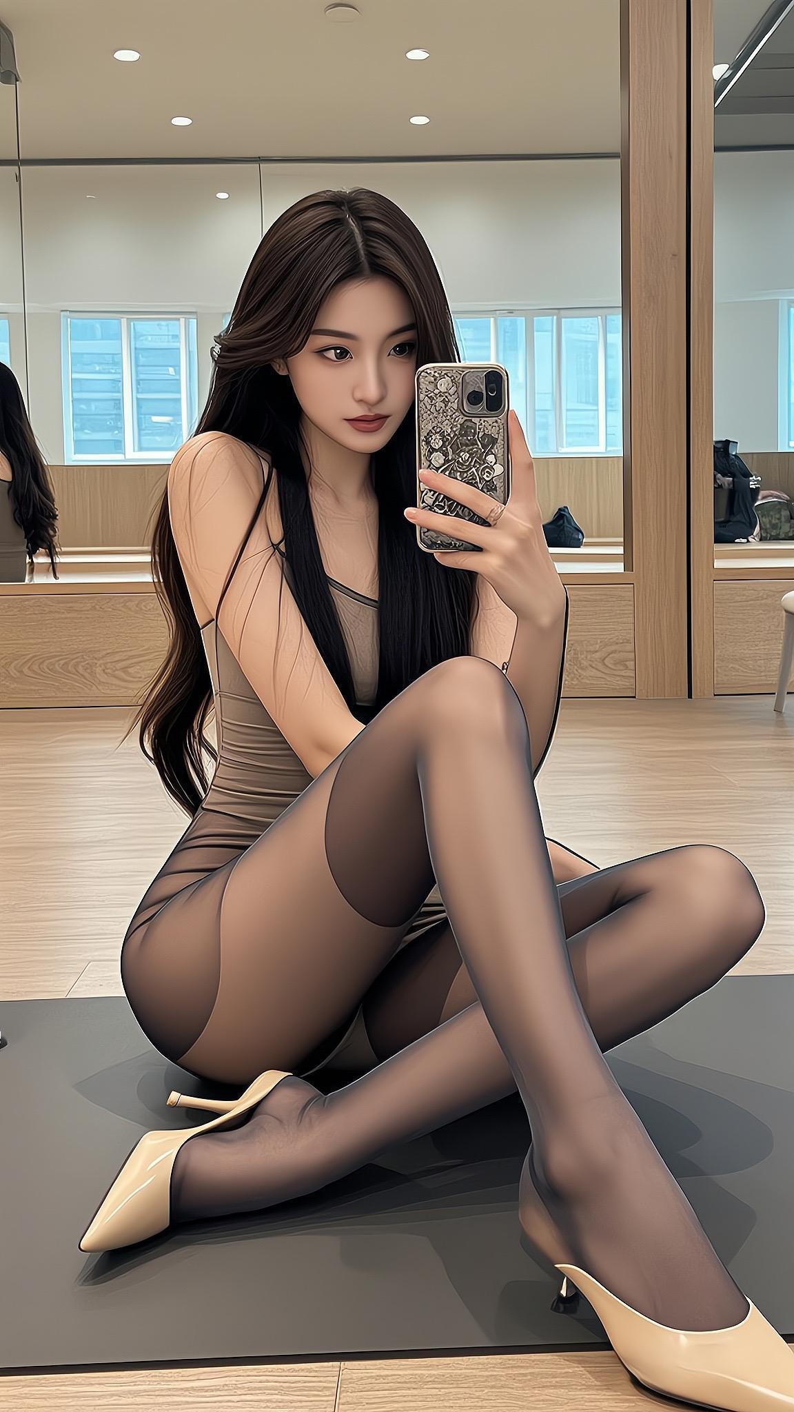 #清纯甜美