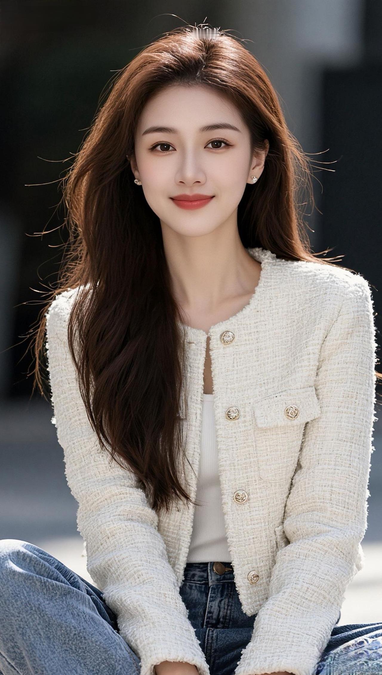 抖音ai创作 温柔风 满目星辰皆是你 清透感 氛围感美女