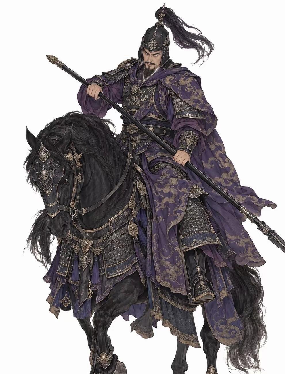 高行周，五代真实猛将，历仕四朝，最后封秦王。正史里他并非演义中那个观星献头、吓死