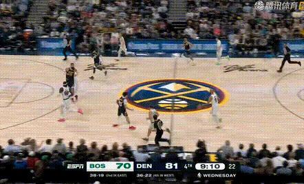 面前空无一人，普里查德再次打铁😱凯尔特人vs掘金