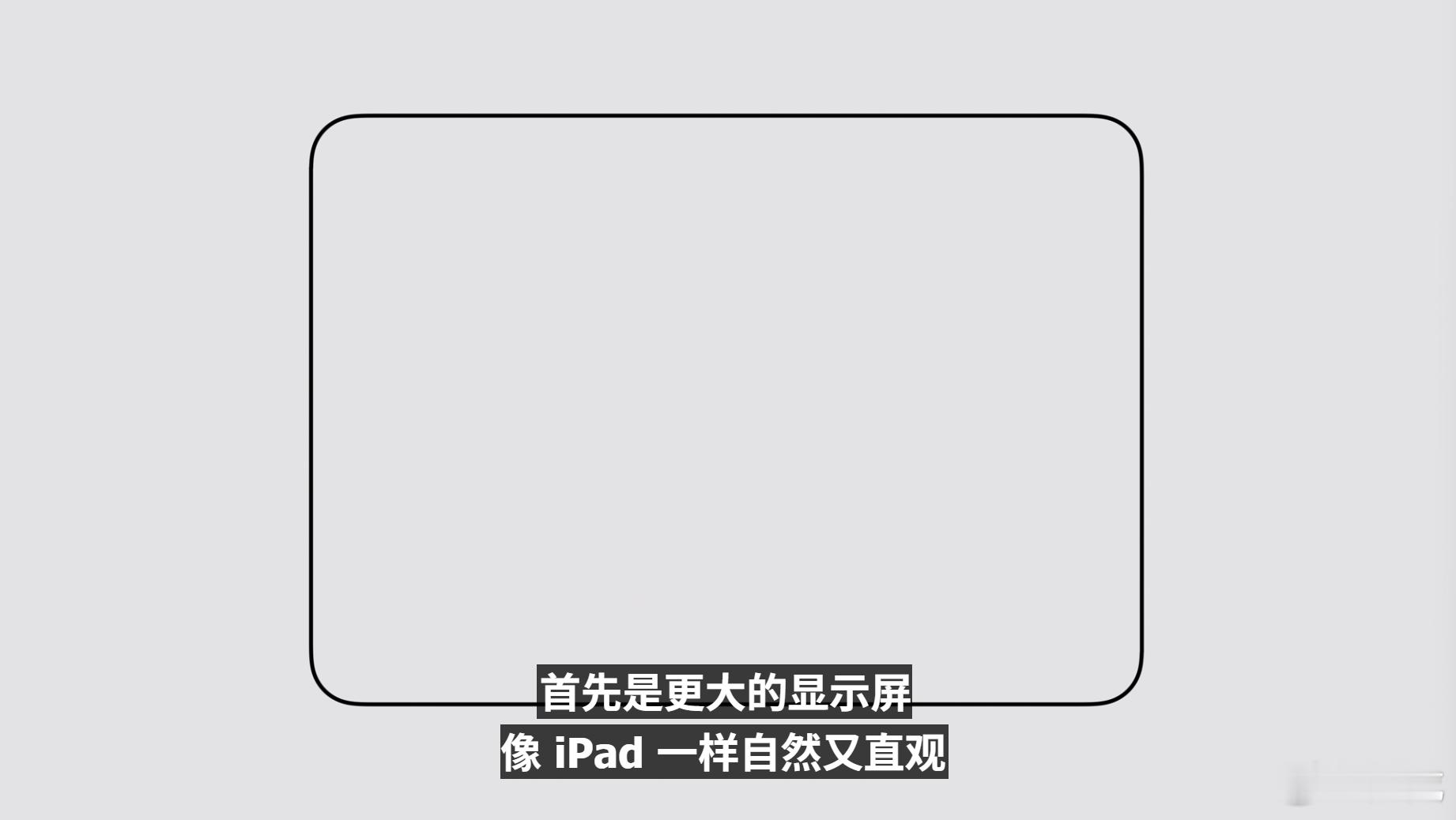 开始讲折叠屏了~苹果发布会 ​​​