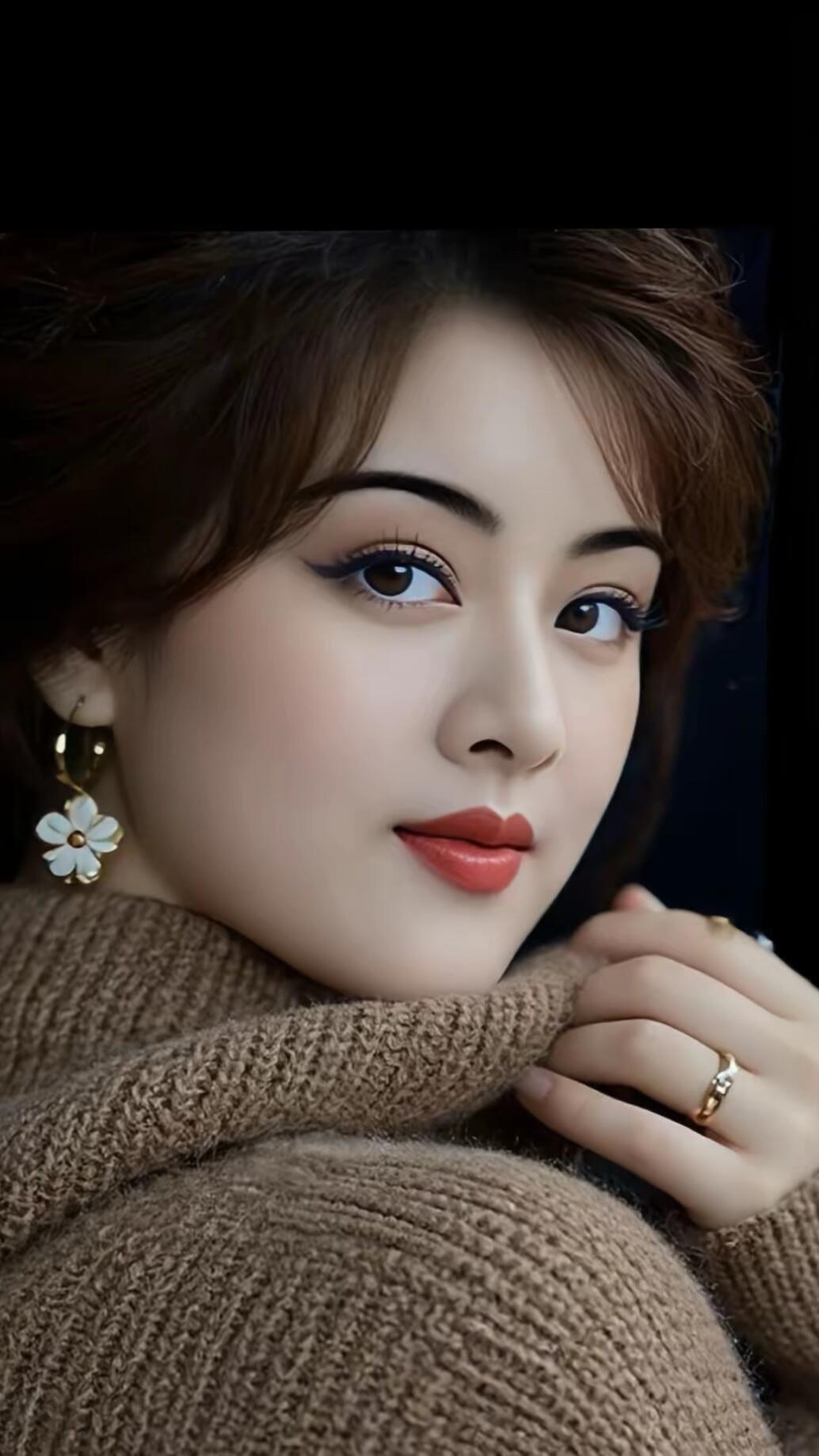 温柔甜美的冬日穿搭，暖心暖意满满🌟