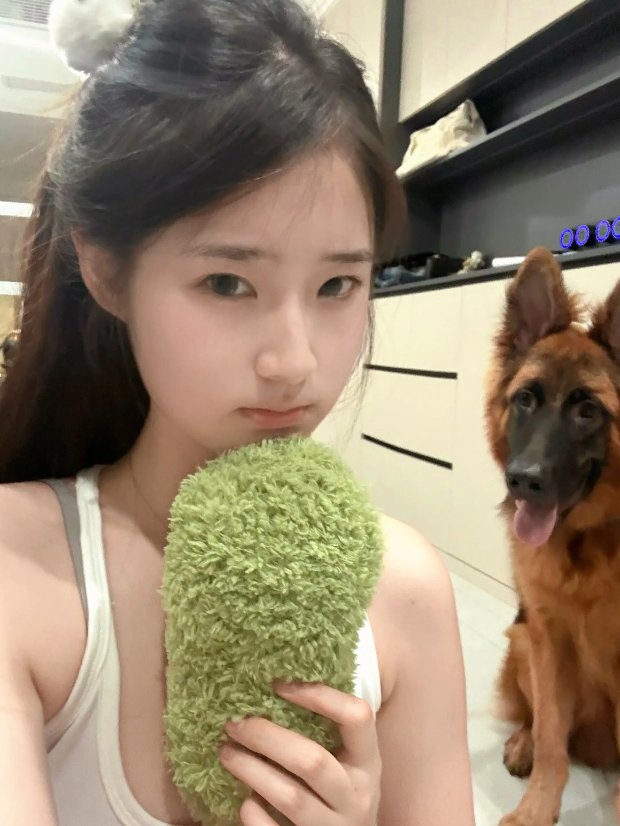 很爱我的小狗