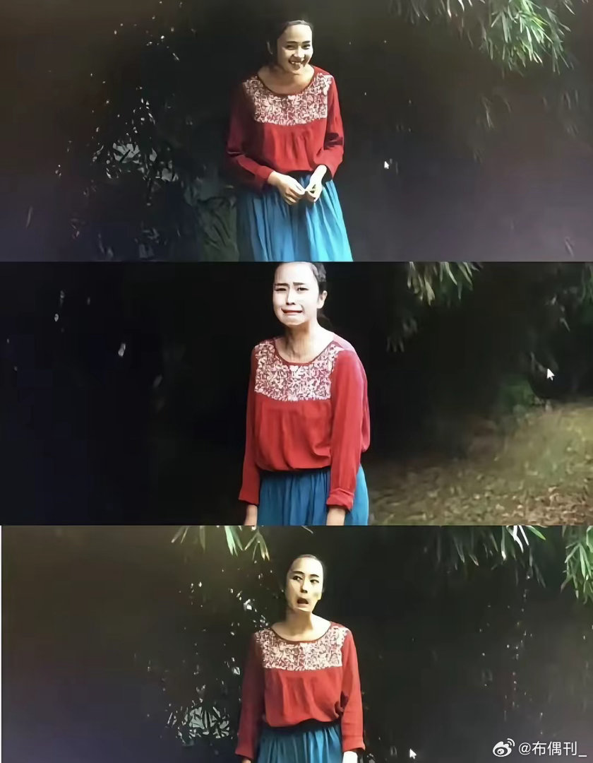 白鹿植过发际线修理过吧早期她脑门还挺大的 她早期是淘宝模特出道的这衣服你有购买欲