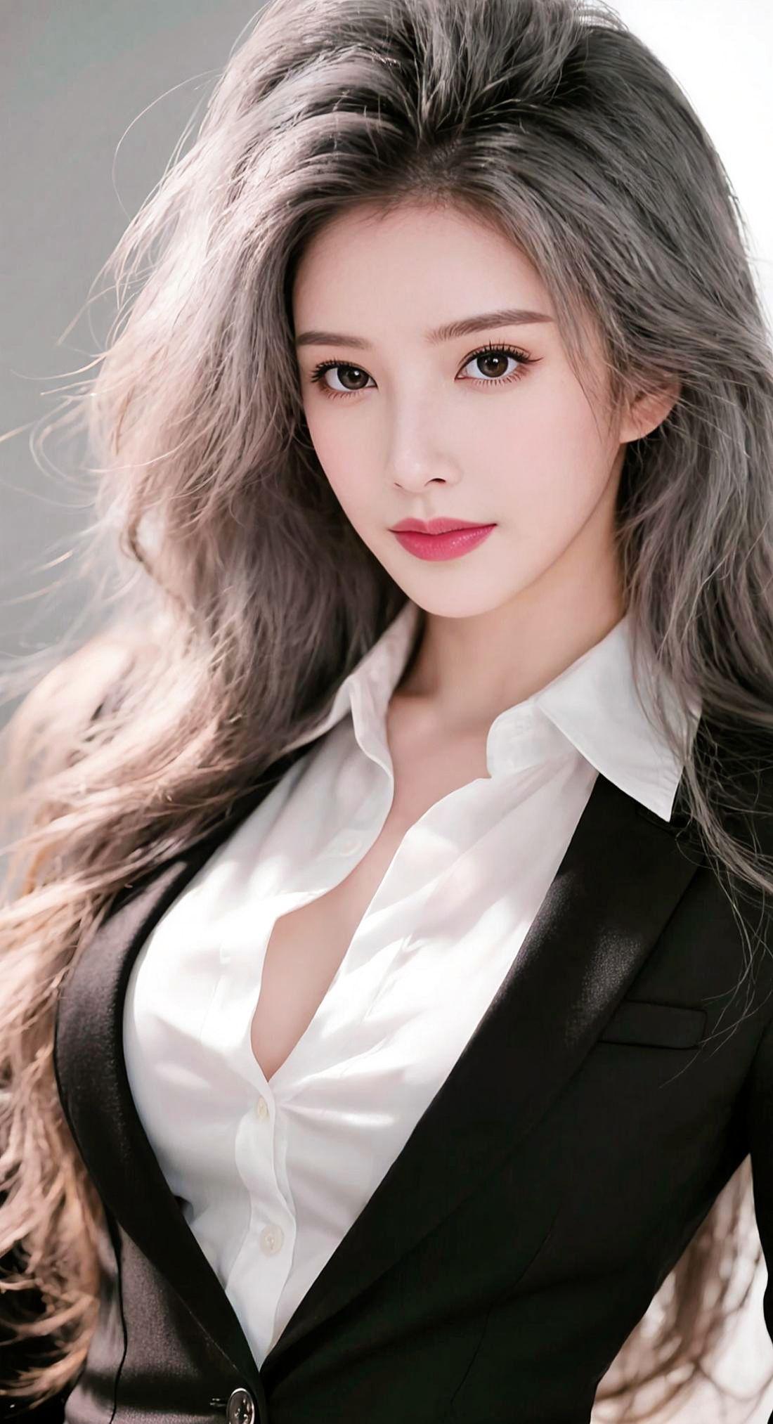 AI职场风情写真 时尚感 穿搭时尚