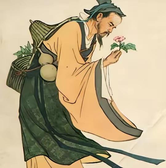 有一次，华佗给一个壮汉治刀伤。可清洗伤口时，他发现这人皮肉底下的纹理不对劲，流的