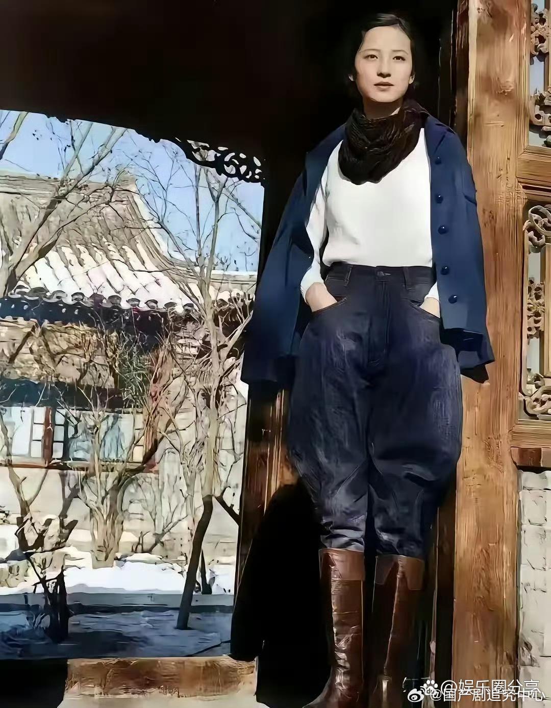 看了林徽因这张照片，突然就理解以冰心为代表的优秀女性为何讨厌她了。 