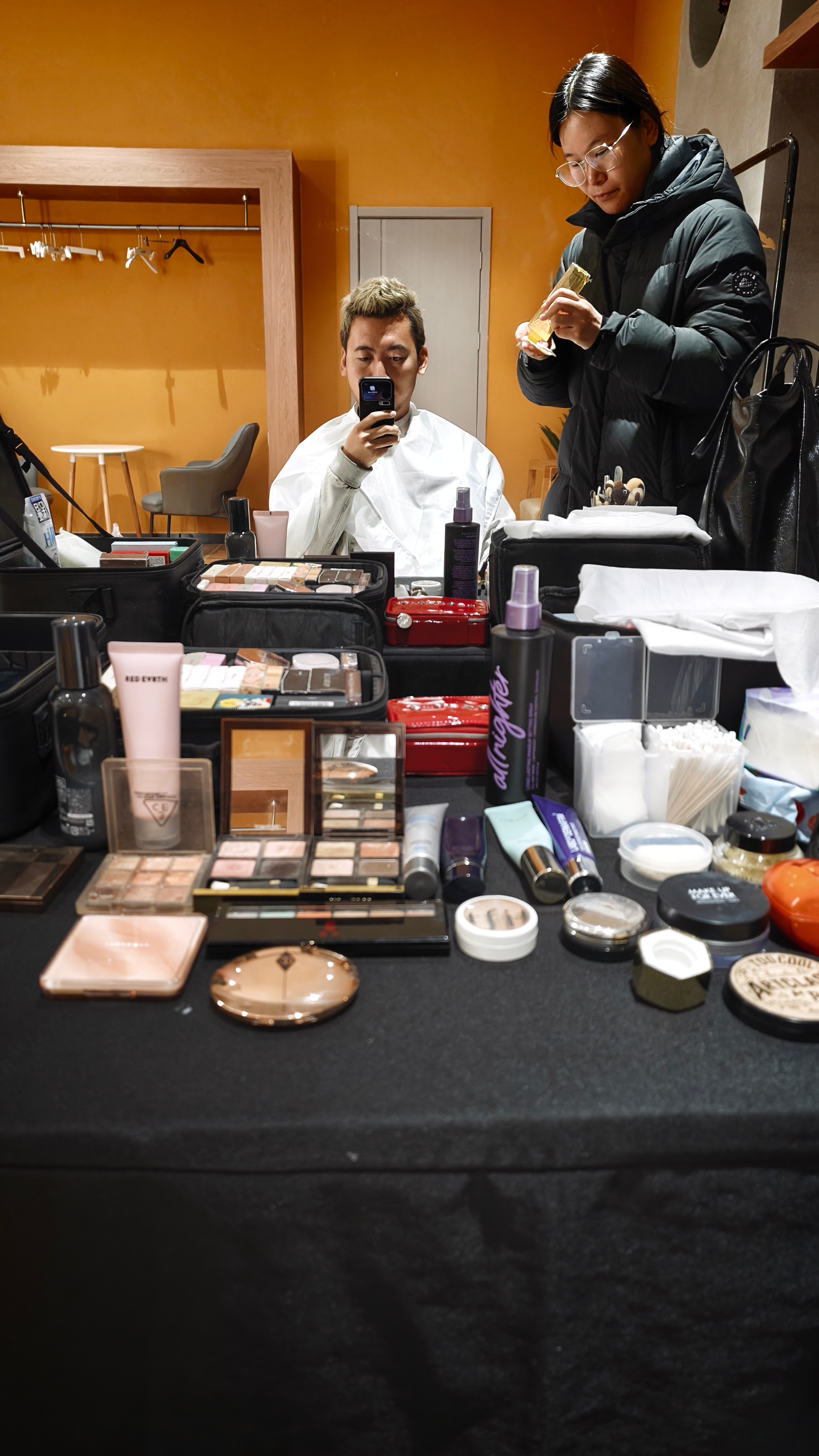 早啊，不肉们我已经准备干活了 北京·聚伙片场