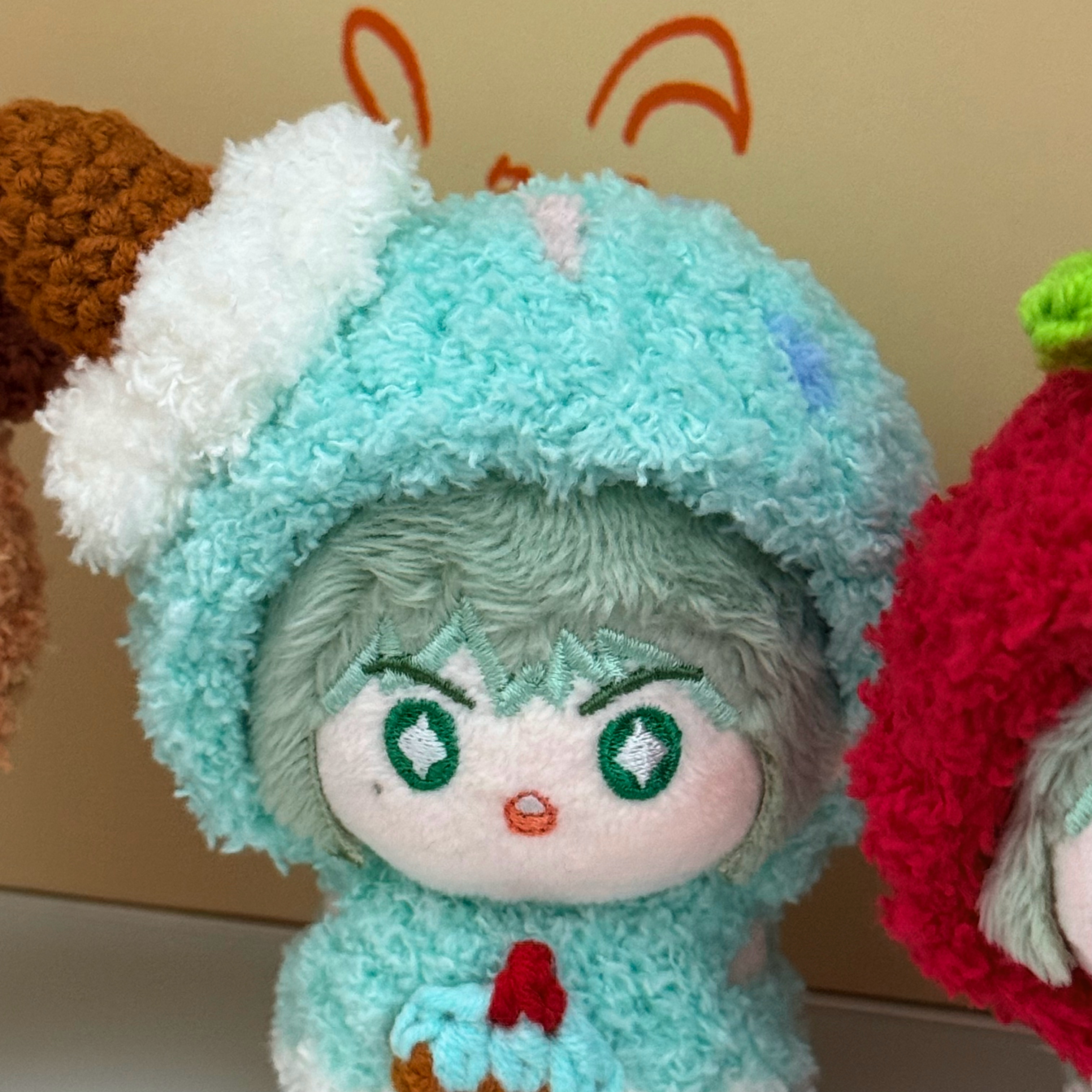 宝宝很萌吧 .U。U豆豆眼还是个歪头 好拽好可爱