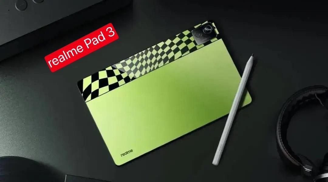 realme 真我 Pad 3 平板图片和配置曝光，或将搭载联发科天玑810、1