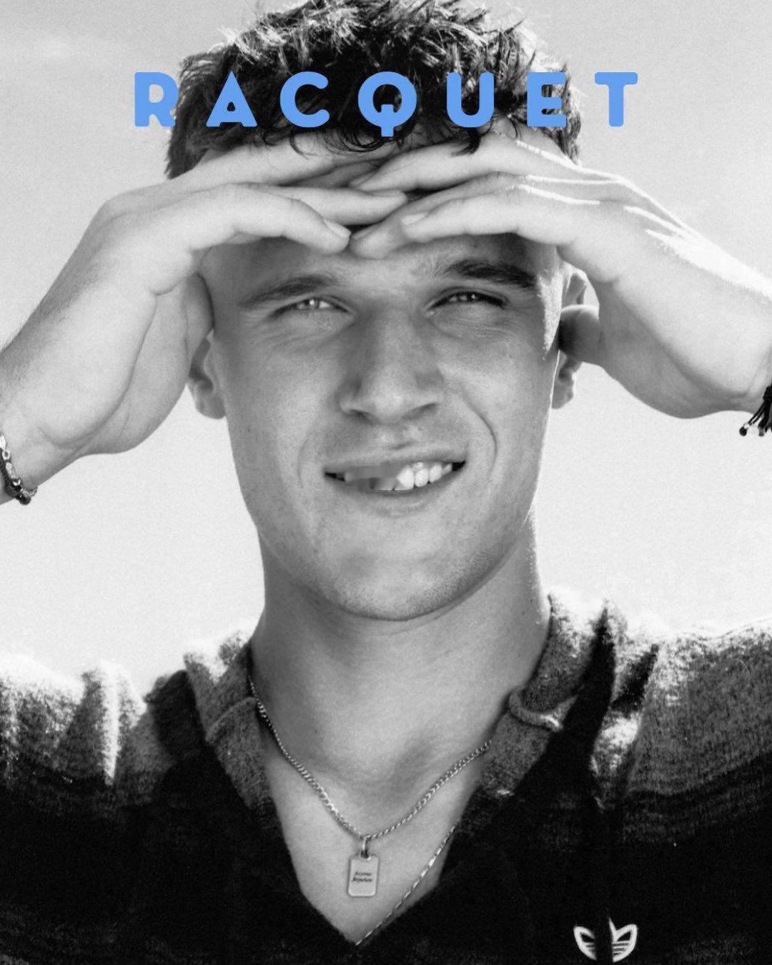 门希克🇨🇿登上《Racquet Magazine》杂志！门神这外形，成绩如果