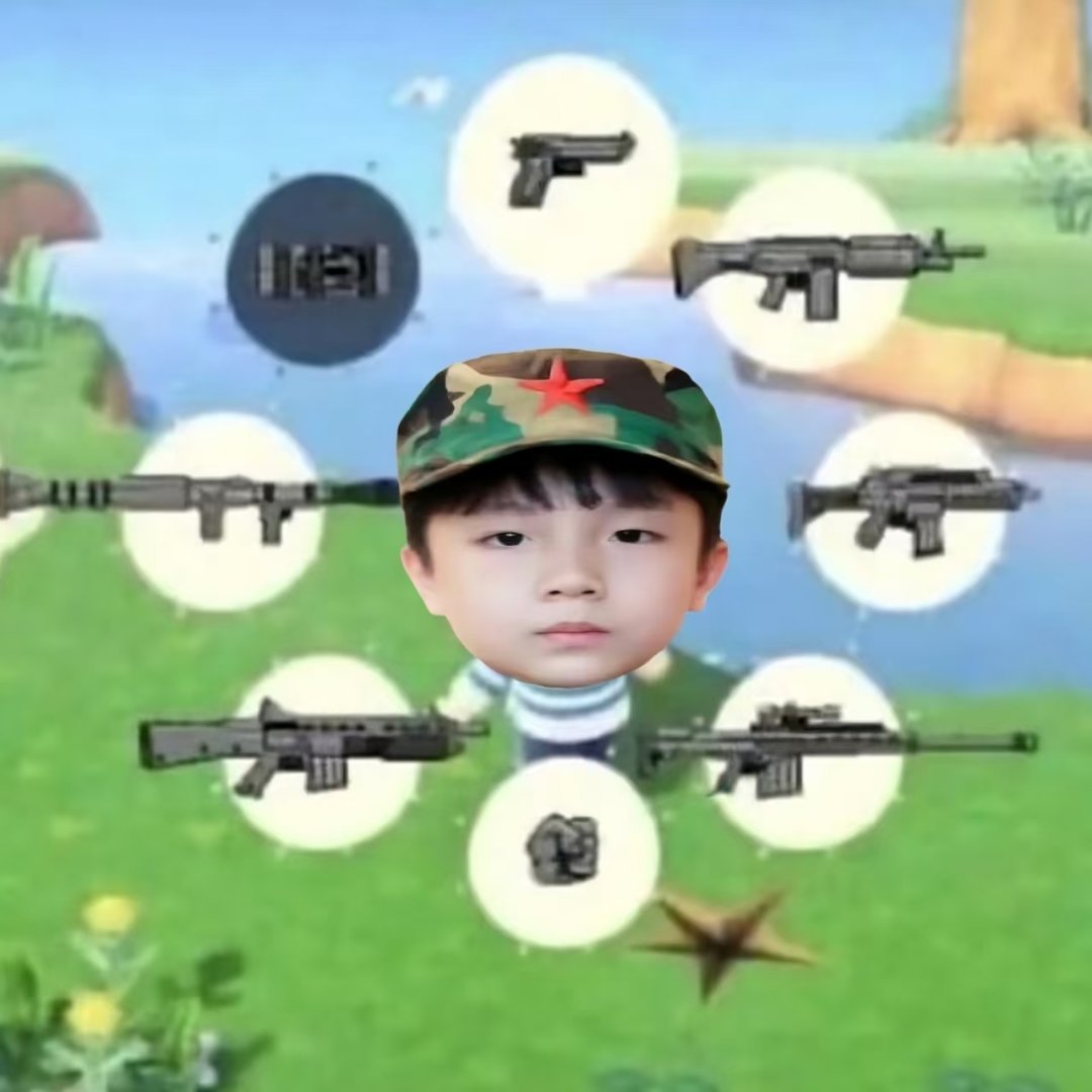 皓皓为我穿军装